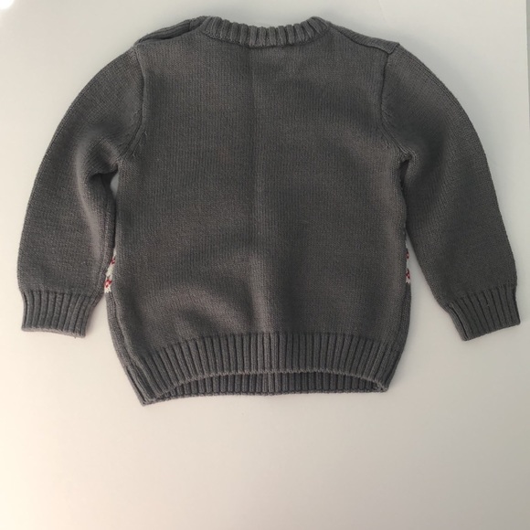 Gymboree Gray Snowman Sweater Size 12-18 Months - Picture 4 of 4